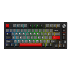 Bàn phím cơ Dare-U EK75 Pro AL Black Red | Wireless, case nhôm, Cloud (Linear) Switch