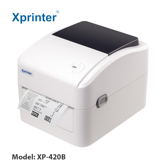 Máy in mã vạch Xprinter A6 (USB)