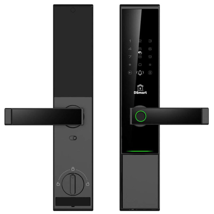 DSmart PL12T Khóa điện tử vân tay cho cửa gỗ và căn hộ