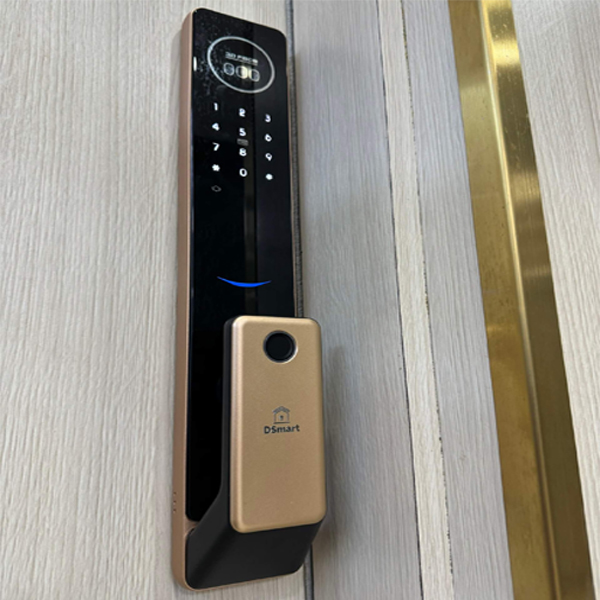 Khóa Cửa Gỗ Thông Minh Chốt Tự Động FaceID DSmart PLA02T TTLock