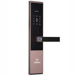 Khóa điện tử vân tay PLC02T nhôm CNC nguyên khối