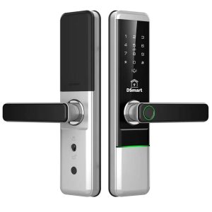DSmart PN12T Khóa điện tử vân tay cửa gỗ